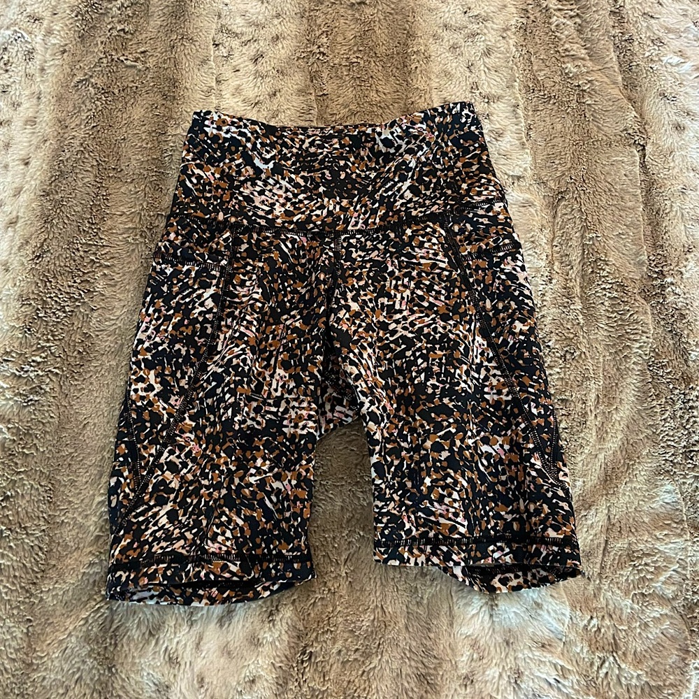 Old Navy Active High Waisted Printed Biker Shorts